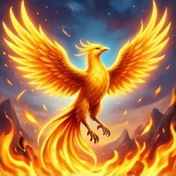 Phoenix Up Cash slot cover illustration