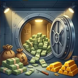 The Stash slot cover illustration