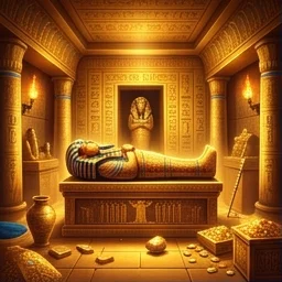 Tomb of Gold slot cover illustration